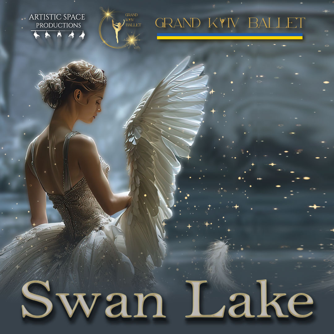 a ballet dancer with swan wings